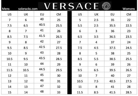 versace polo shirt size guide.